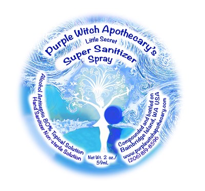 59 mL Label (Pwa Sanitizer Label Front)